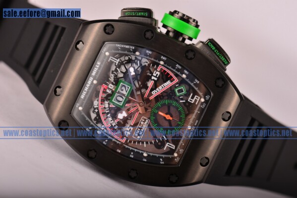 1:1 Replica Richard Mille RM11-01 Mancini Watch PVD - Click Image to Close